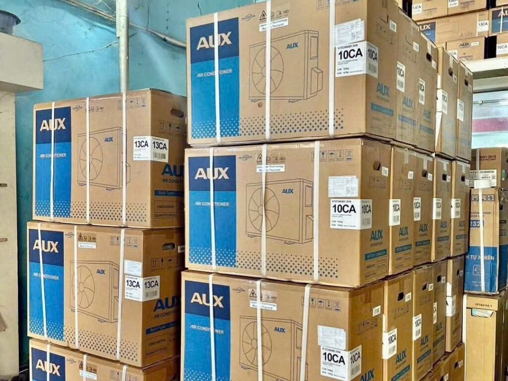 May lanh aux inverter gia kho